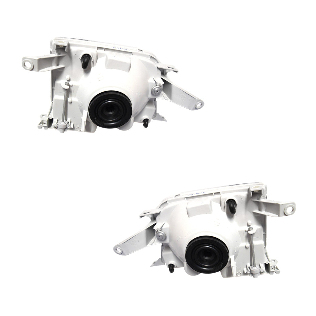 Toyota LandCruiser Prado 90 / 95 Series (1996 - 1999) Chrome OEM Style Headlights LH + RH