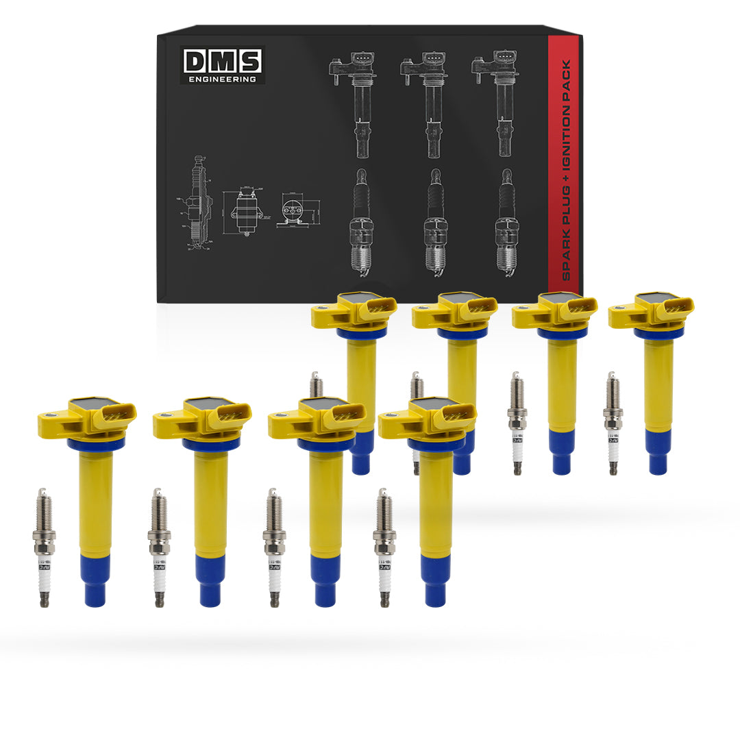 Lexus LX 470 J100 (1998 - 2008) 4.7L Ignition Coils and Spark Plugs Complete Set