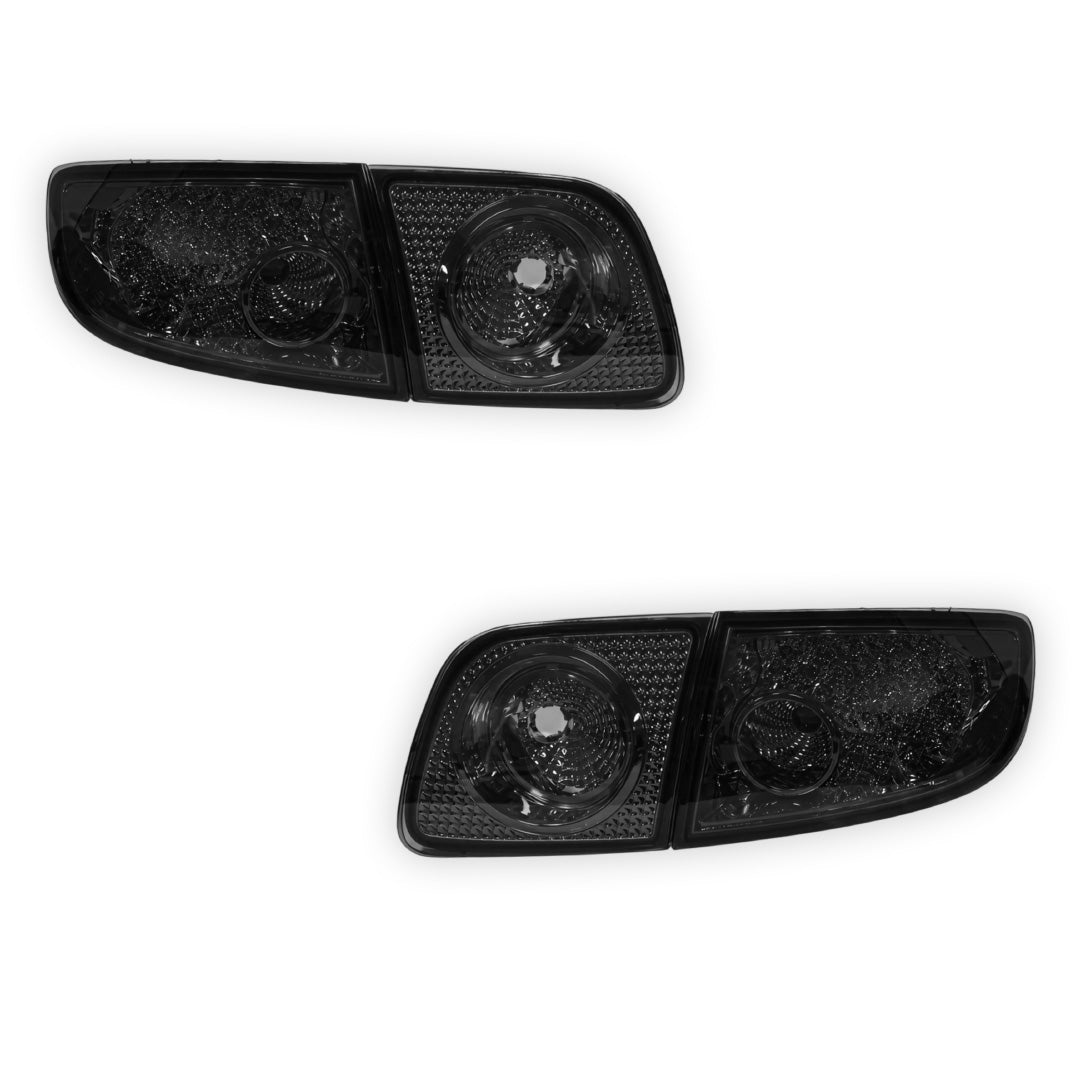 Mazda 3 BK (2003 - 2009) Smoked LED Tail Lights LH + RH