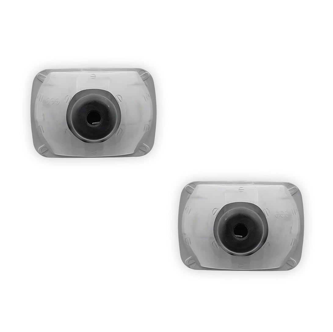 Nissan Navara D21 (1986 - 1997) Headlights with H4 Globe Glass Lens LH + RH