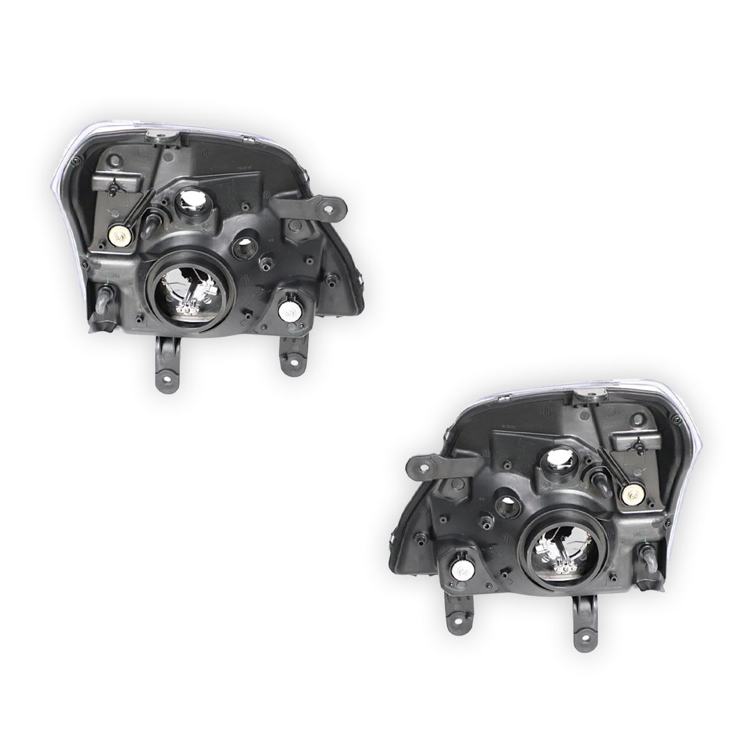 Holden Rodeo RA Series 1 (2003 - 2007) Chrome Headlights LH + RH