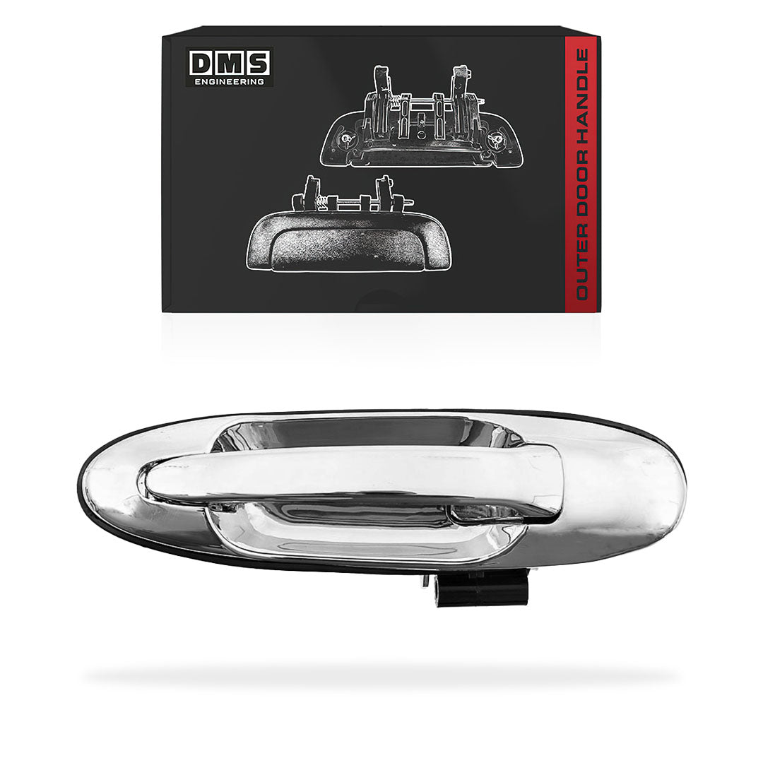 Toyota LandCruiser 100 Series (1998 - 2007) Chrome Rear Outer Door Handles