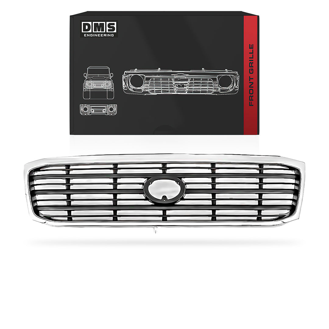 Toyota LandCruiser 100 Series (1998 - 2002) Black/Chrome Grille