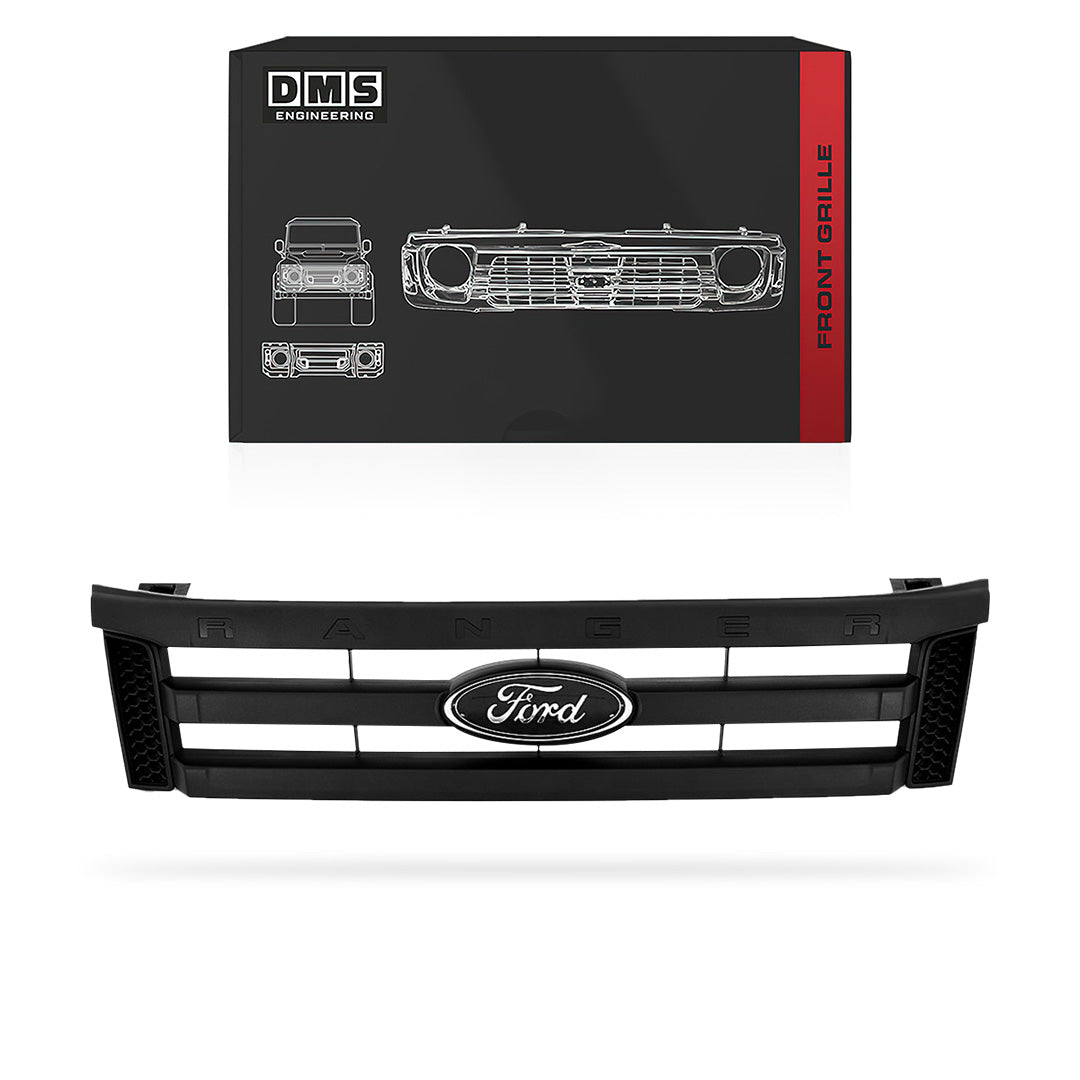 Ford Ranger PX MK1 (2011 - 2015) Genuine Black Petrol Assembly Grille