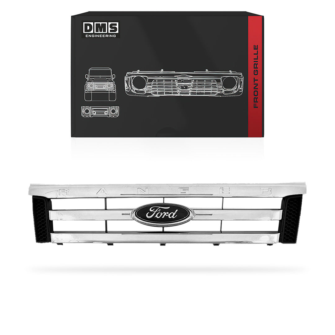 Ford Ranger PX MK1 (2011 - 2015) Genuine Chrome Petrol Assembly Grille
