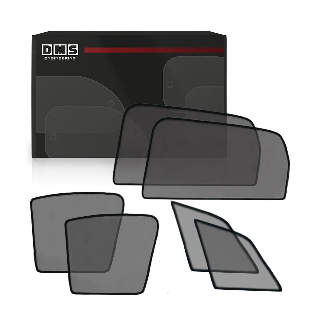 Audi Q7 4M (2015 - 2020) Magnetic Window Sun Shades Complete Set