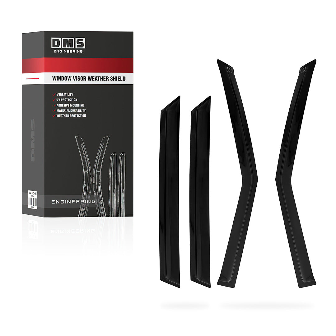 Kia Seltos SP (2019 - 2025) Front and Rear Window Visor Weather Shields