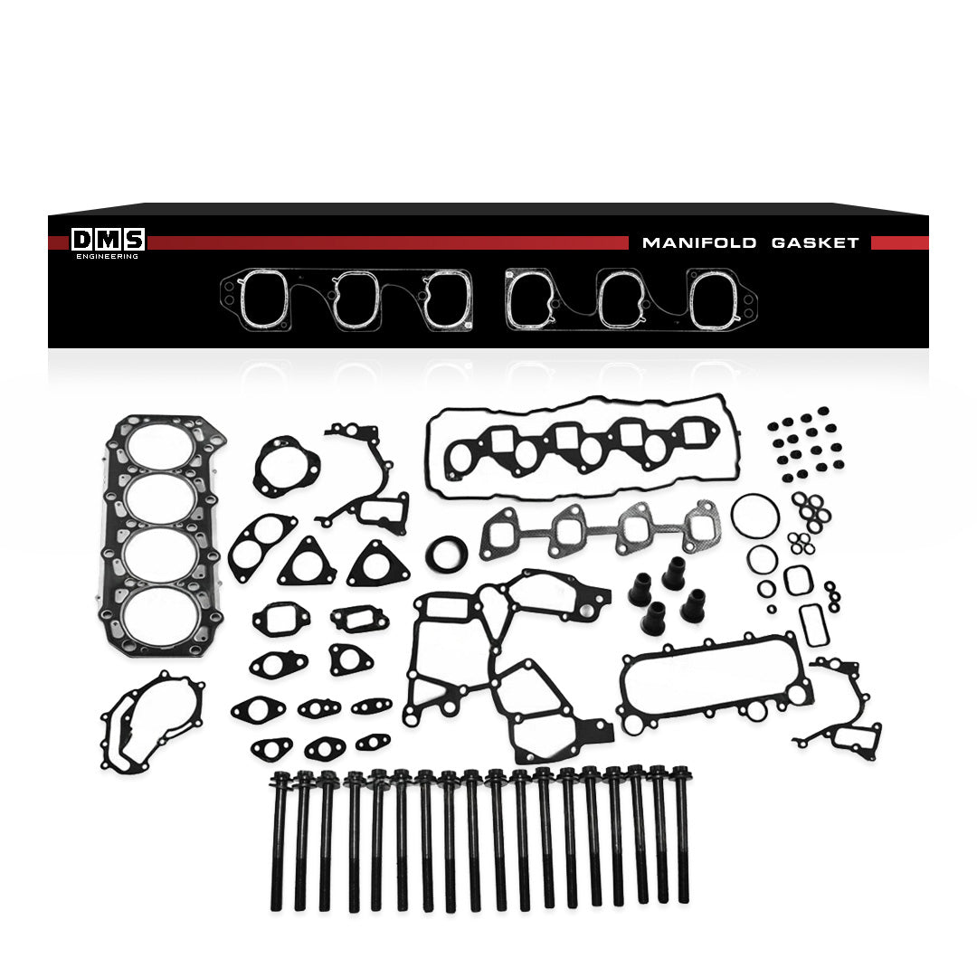 Nissan Patrol GU (2000 - 2007) 3.0L VRS Head Gaskets + Head Bolts Complete Set
