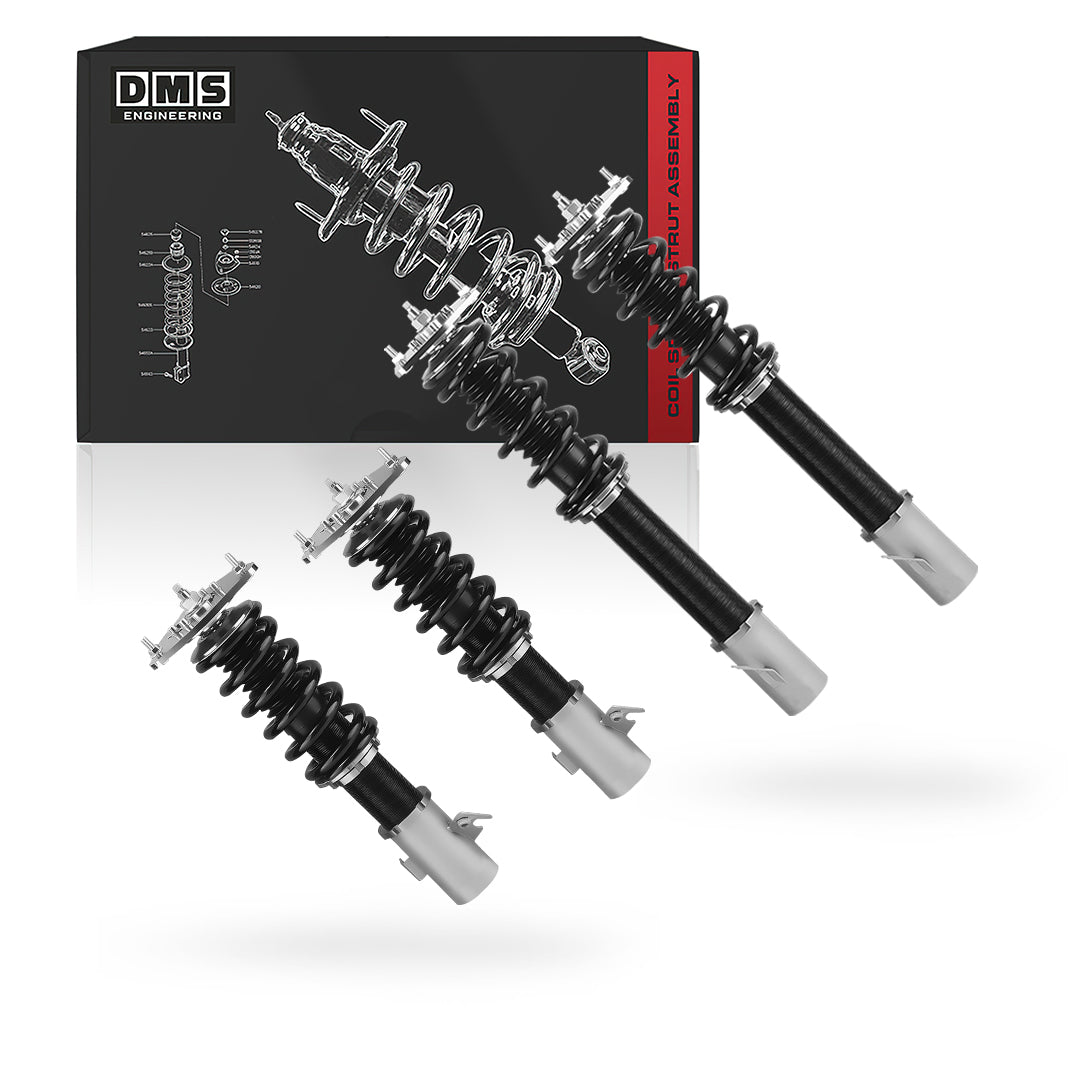 Subaru Impreza GD (2000 - 2007) Adjustable Front and Rear Coilovers Shock Absorbers LH + RH