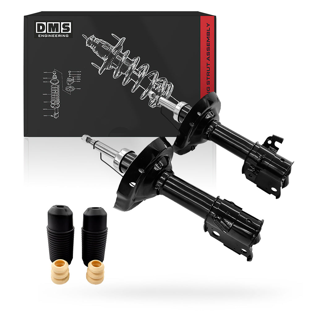 Subaru Impreza GE / GH / GR (2007 - 2016) Front Shock Absorbers + Dust Boots & Bump Stops LH + RH