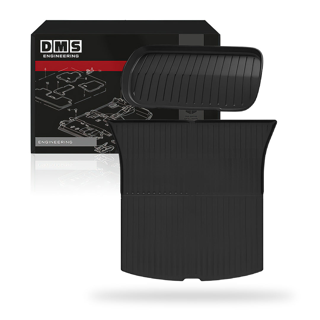 Tesla Model Y (2025) Front + Rear Boot Cargo Mat Liners
