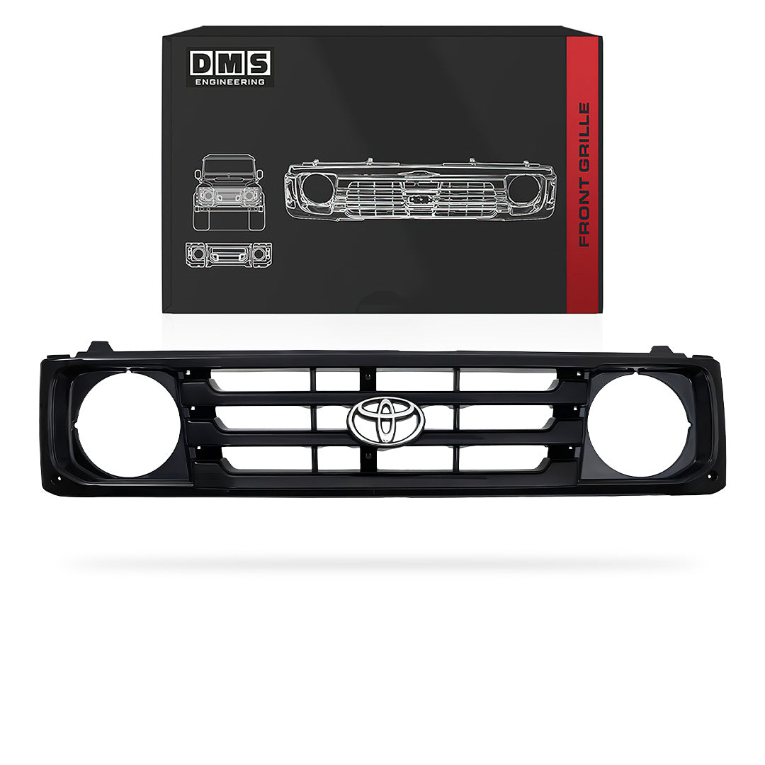 Toyota LandCruiser 78 Series (1999 - 2007) Black Grille
