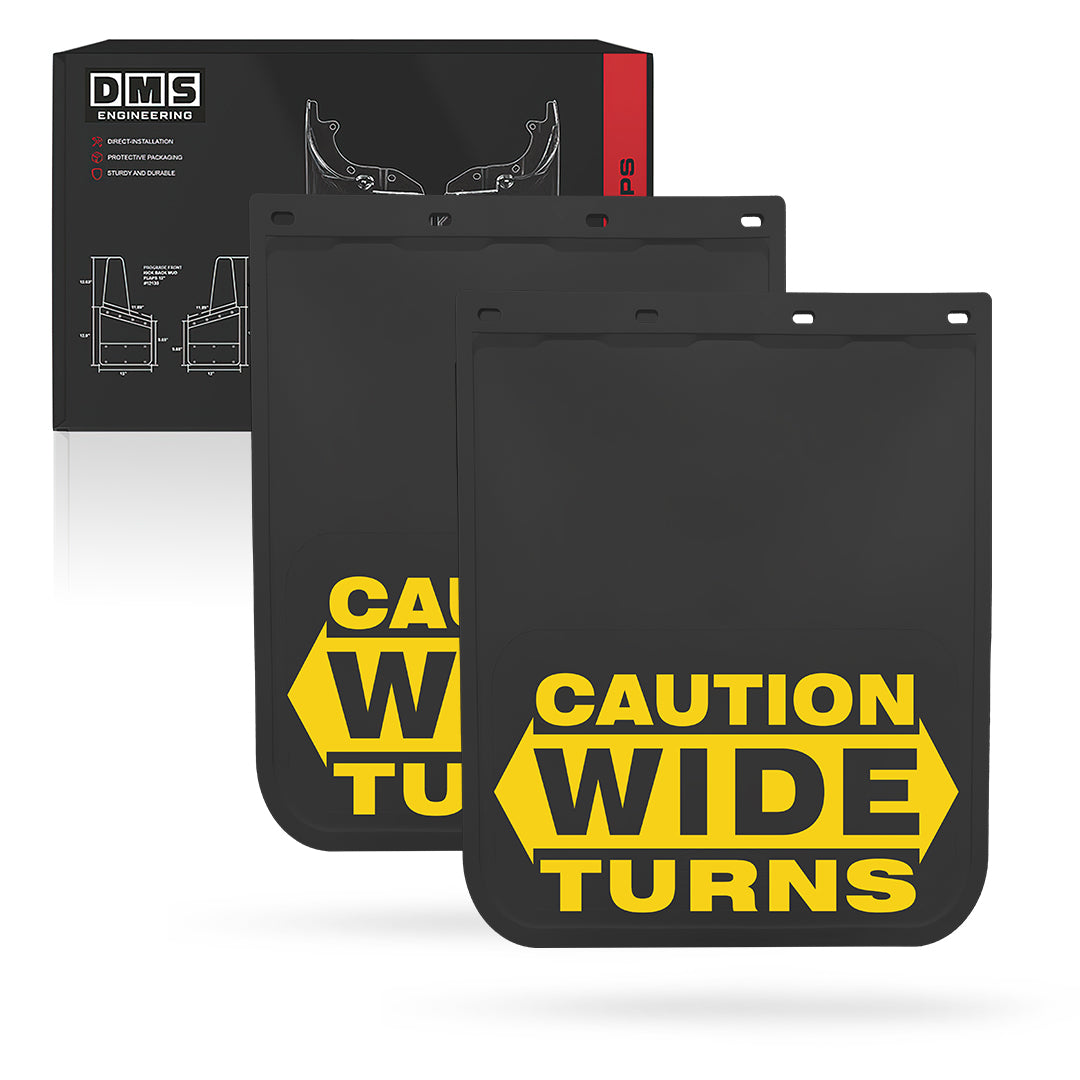 Universal Heavy Duty Truck Wide Turns Mud Flaps