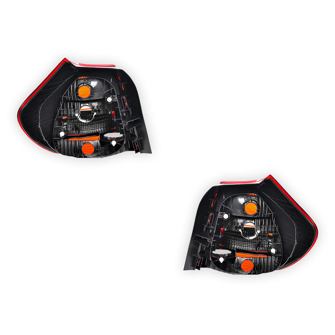 BMW 1 Series E87 (2007 - 2011) No LED Tinted OEM Style Tail Lights LH + RH