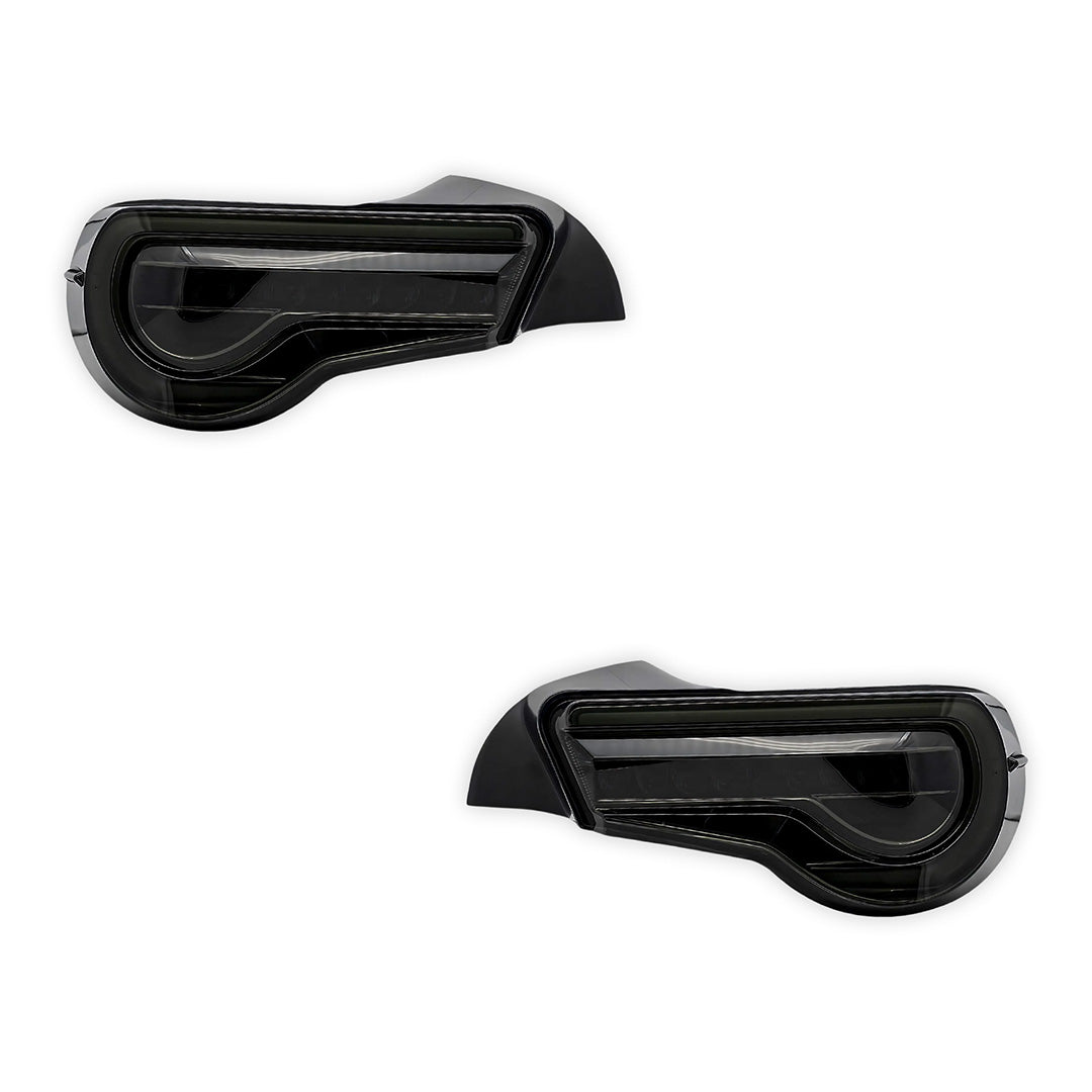 Toyota 86 / ZN6 1st Gen. (2012 - 2021) Valenti Sequential Full Smoked LED Tail Lights LH + RH