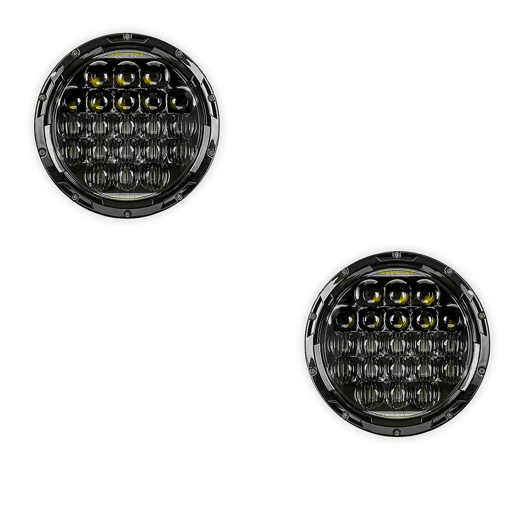 Holden Monaro HK / HT / HG / HQ / HJ / HX / HZ (1968 - 1977) 7" Round LED Headlights LH + RH