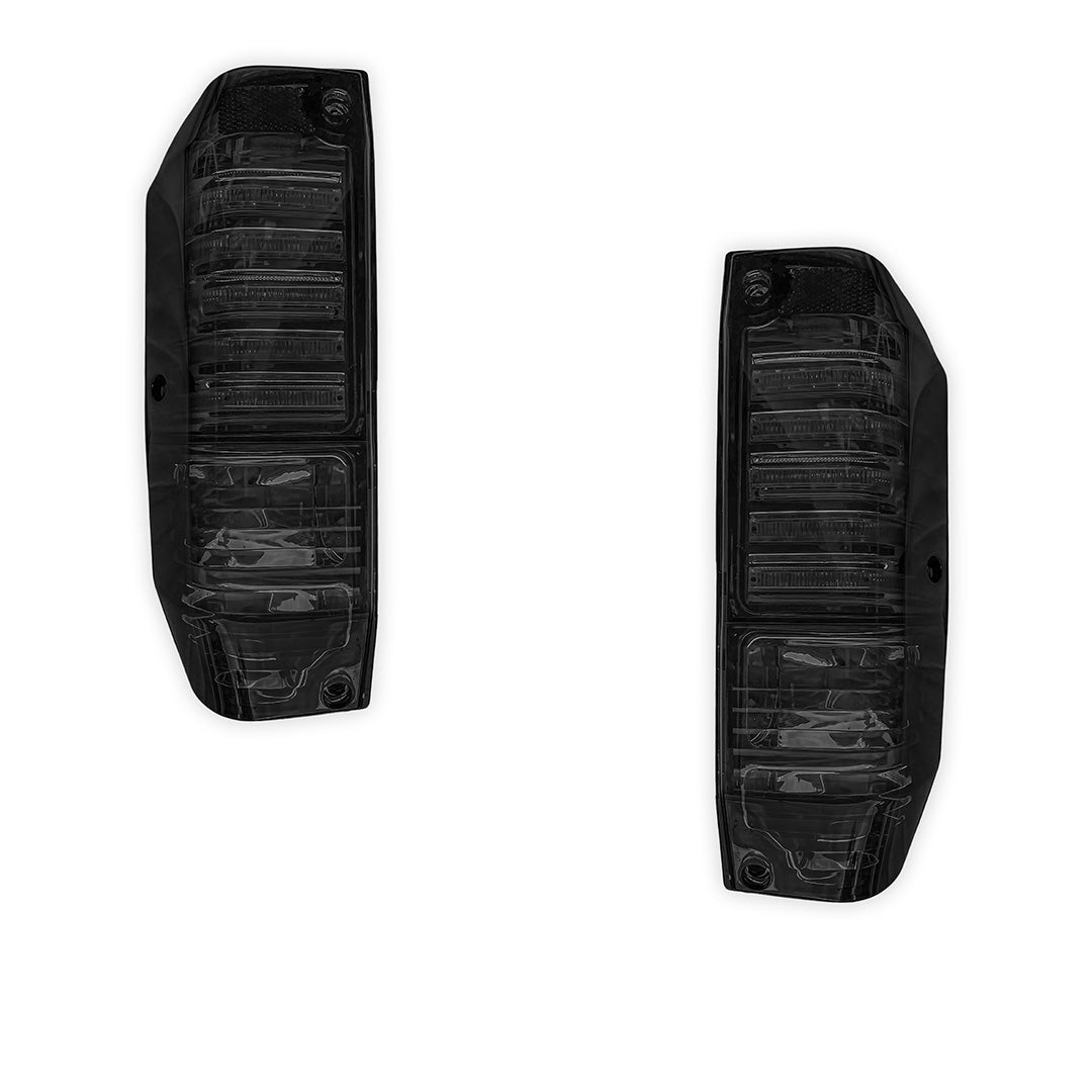 Toyota LandCruiser FJ75 / 76 Series (1984 - 2007) Smoked LED Tail Lights LH + RH