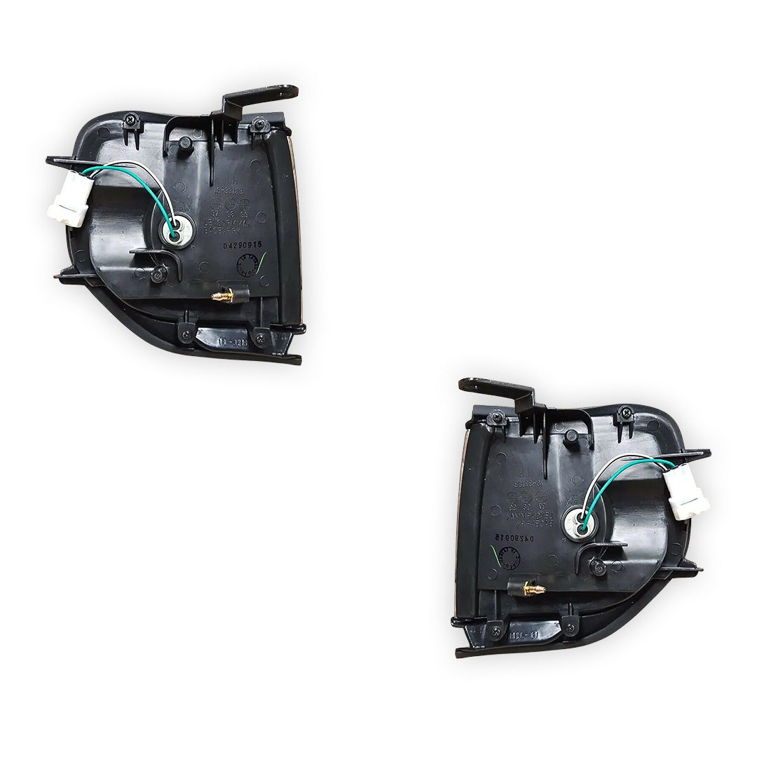 Toyota LandCruiser 80 Series Sahara (1990 - 1998) OEM Style Headlights & Corner Lights LH + RH