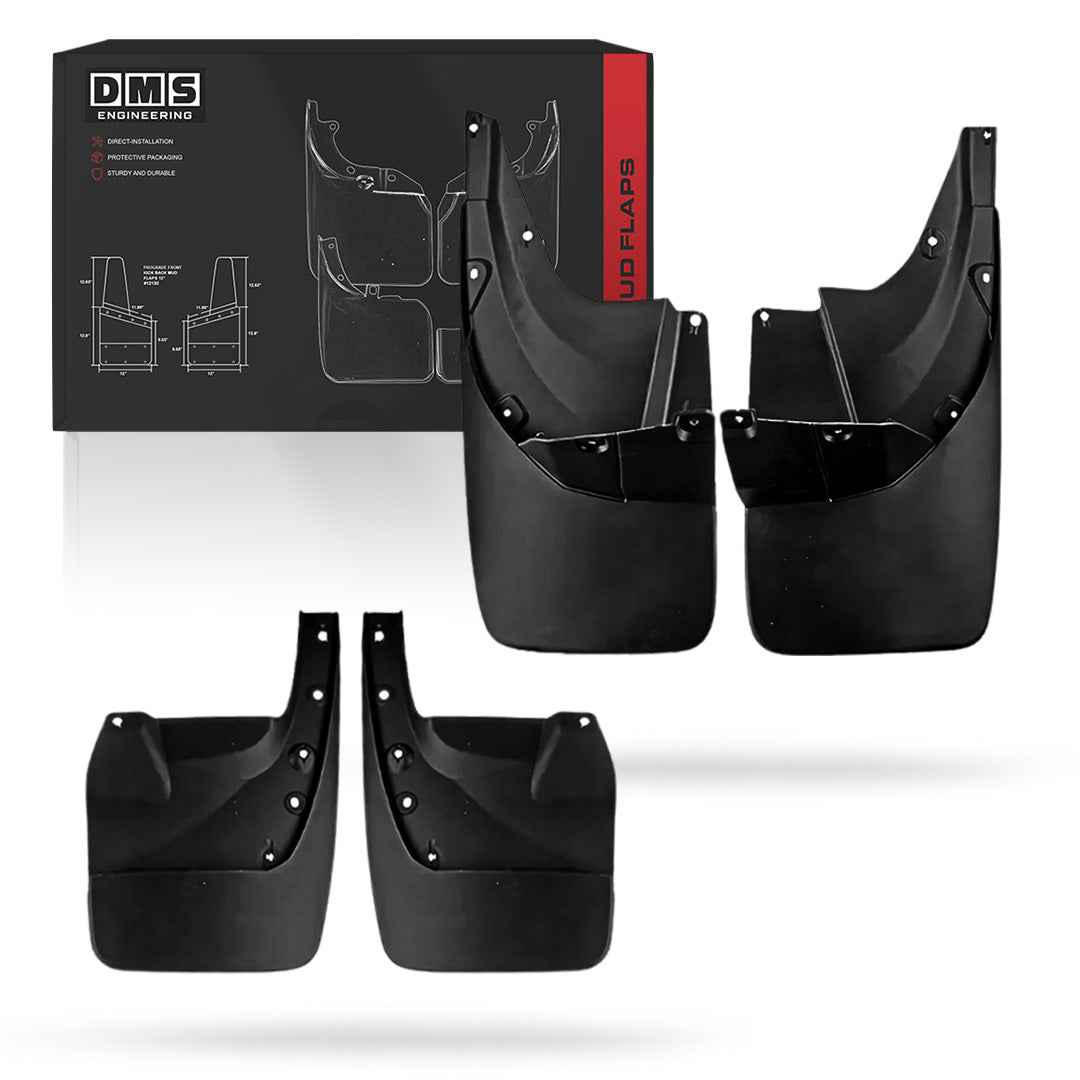 Toyota LandCruiser Prado 150 Series (2009 - 2016) Front and Rear Mud Flaps