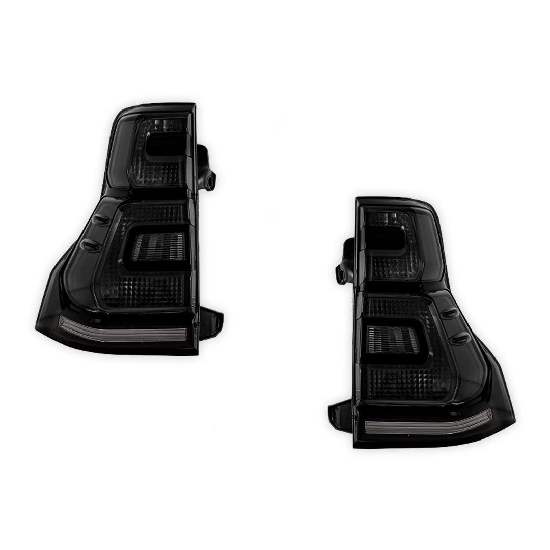 Toyota Prado 150 Series All Models (2010 - 2017) Sequential Smoked LED Tail Lights LH + RH