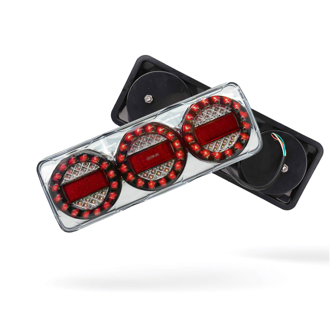 Universal 3-LED Combination Aftermarket-Style Tail Lights