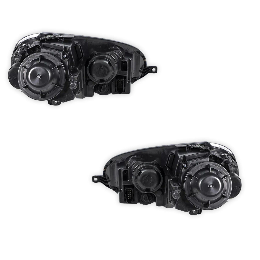 Volkswagen Golf V MK5 (2004 - 2009) Chrome OEM Style Headlights LH + RH