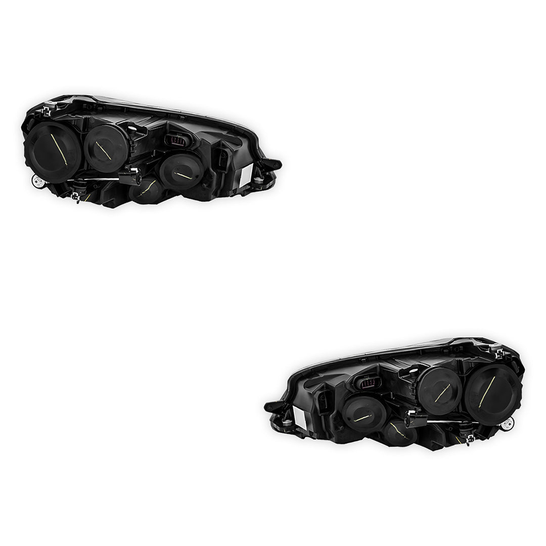 Volkswagen Golf MK7 (2013 - 2017) Non-Xenon Non-LED OEM Style Headlights LH + RH