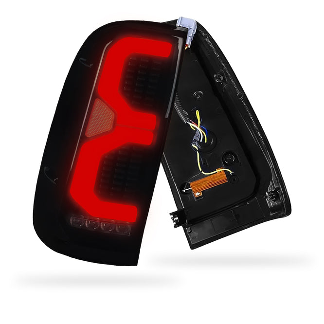 Toyota Hilux N70 (2005 - 2014) Smoked LED Tail Lights LH + RH