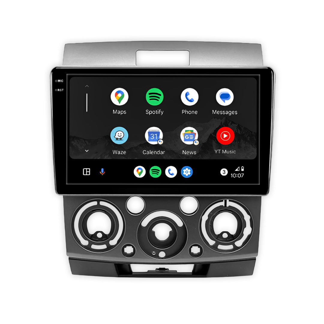 Mazda BT-50 UN (2006 - 2011) 9" 13.3" Wireless Android 16 Head Unit for Apple CarPlay / Android Auto
