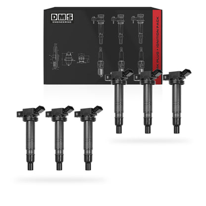 Toyota HiAce H200 / TRH201R / TRH221R / TRH223R (2005 - 2019) 2.7L 4cyl. Ignition Coils Complete Set
