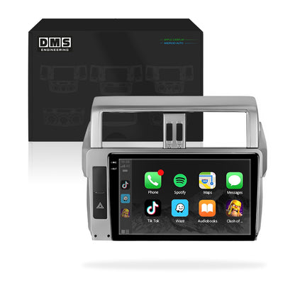 Toyota LandCruiser Prado 150 Series (2014 - 2017) 10" 13.3" Wireless Android 16 Head Unit for Apple CarPlay / Android Auto