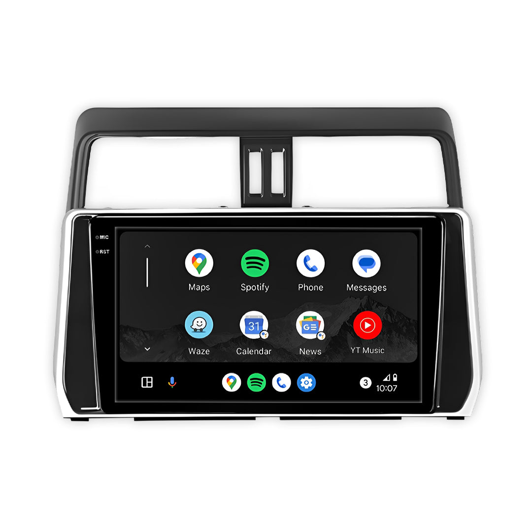 Toyota LandCruiser Prado 150 Series (2017 - 2022) 10" 13.3" Wireless Android 16 Head Unit for Apple CarPlay / Android Auto