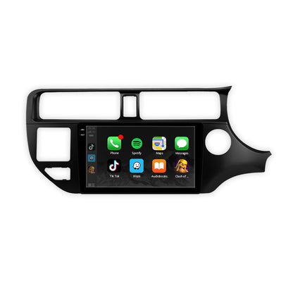 Kia Rio UB (2012 - 2014) 9" 13.3" Wireless Android 16 Head Unit for Apple CarPlay / Android Auto Vertical Hazard Light Button