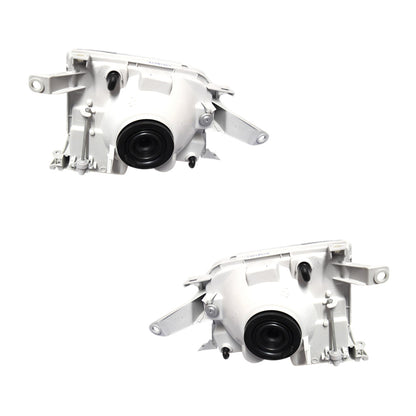 Toyota LandCruiser Prado 90 / 95 Series (1996 - 1999) Chrome OEM Style Headlights LH + RH