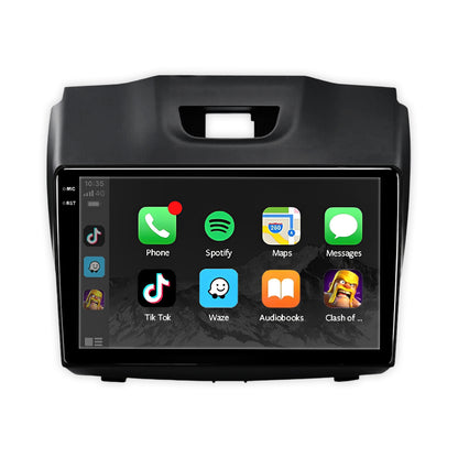 Isuzu MU-X (2012 - 2020) 9" 13.3" Wireless Android 16 Head Unit for Apple CarPlay / Android Auto Roof Screen