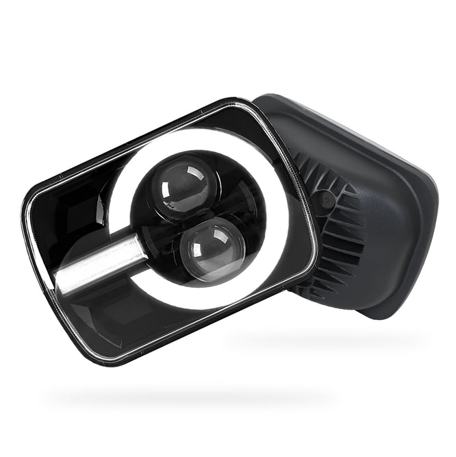 Toyota HiLux N40 / N50 / N60 (1983 - 2004) LED Halo DRL Headlights LH + RH