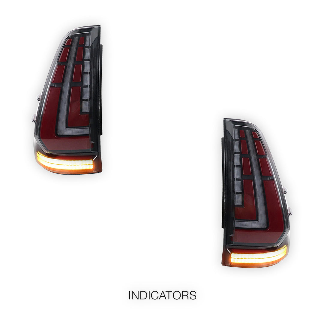 Toyota LandCruiser Prado 120 Series (2003 - 2009) LED Tail Lights LH + RH