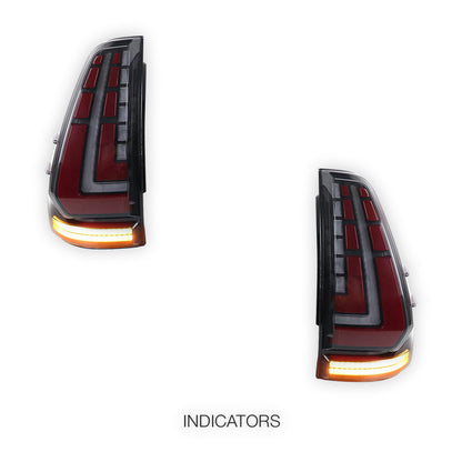 Toyota LandCruiser Prado 120 Series (2003 - 2009) LED Tail Lights LH + RH