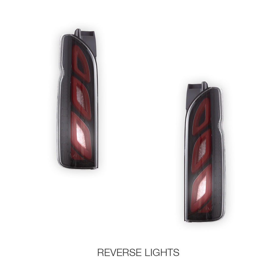 Toyota HiAce H200 (2005 - 2018) LED Tail Lights LH + RH