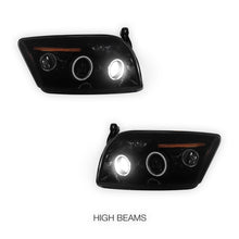 Dodge Caliber PM (2006 - 2012) Angel-Eyes DRL Projector Headlights LH + RH