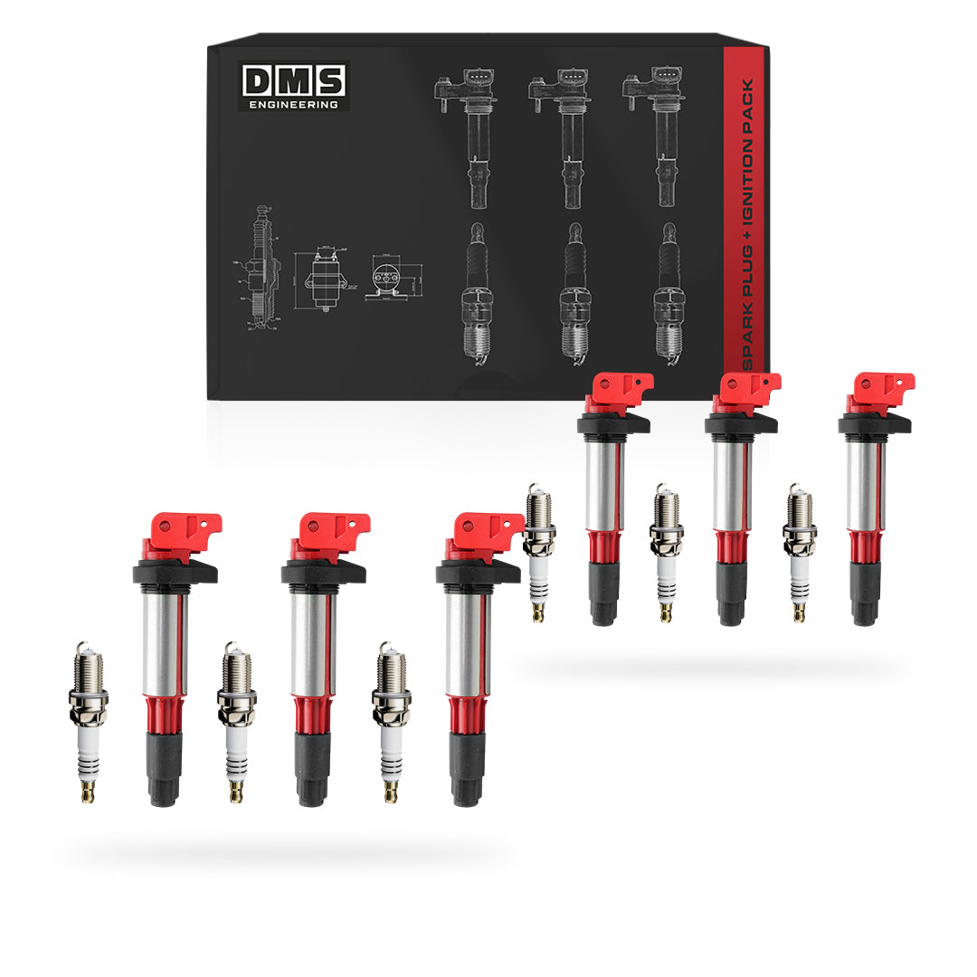 BMW 3 Series E46 / E90 (2000 - 2006) 1.6L / 1.8L / 2.0L / 2.2L / 2.5L / 3.0L / 3.2L Ignition Coils and Spark Plugs Complete Set