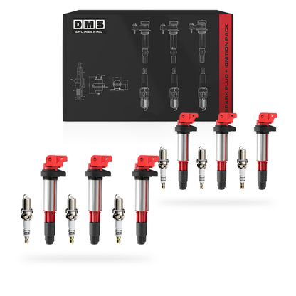 BMW 3 Series E46 / E90 (2000 - 2006) 1.6L / 1.8L / 2.0L / 2.2L / 2.5L / 3.0L / 3.2L Ignition Coils and Spark Plugs Complete Set