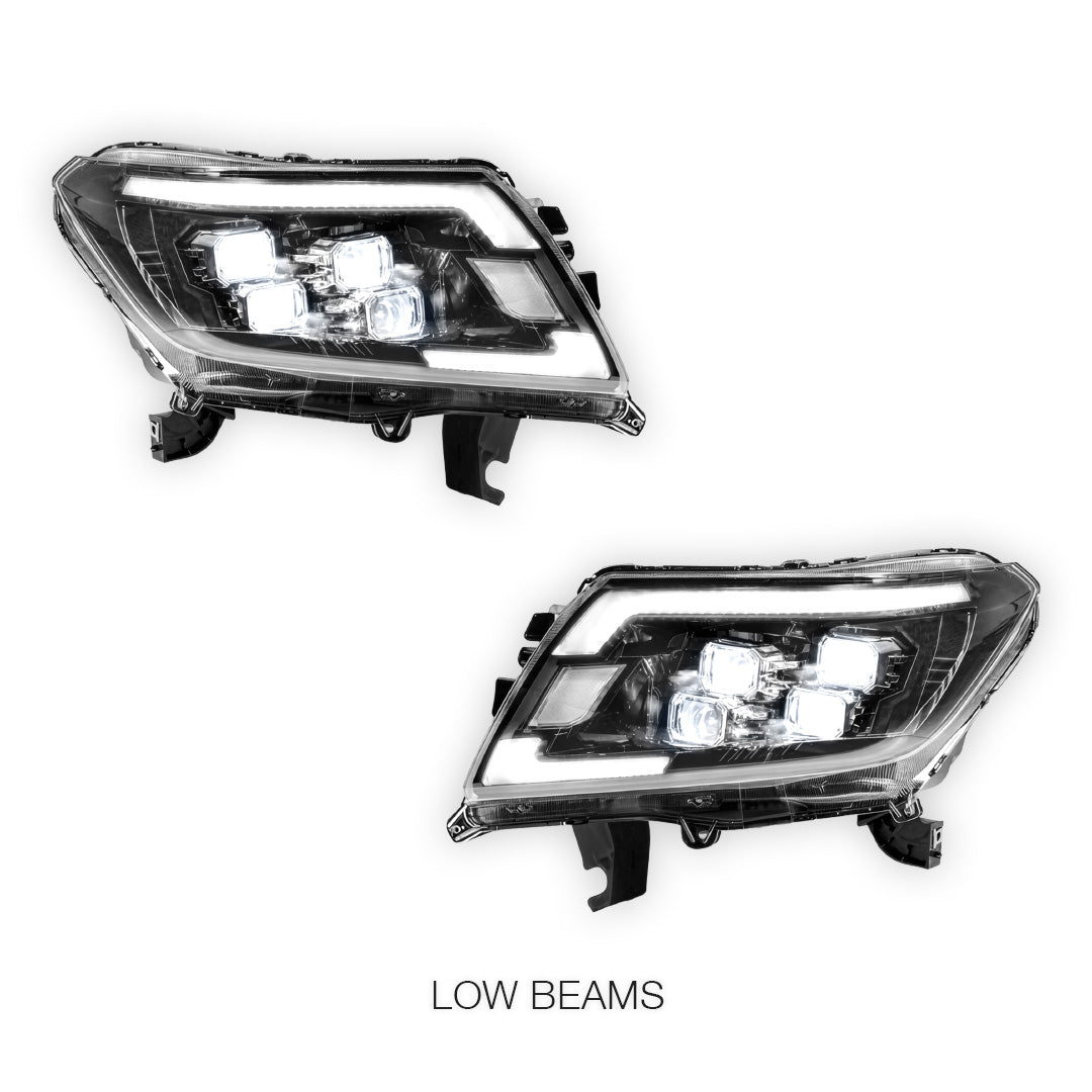 Nissan Navara D23 (2015 - 2020) LED DRL Projector Headlights LH + RH