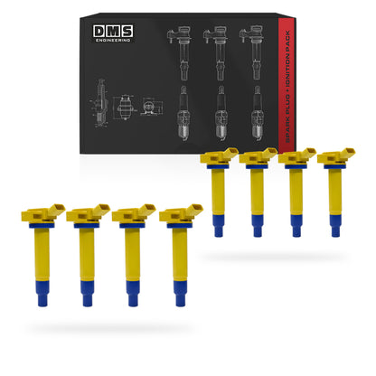 Toyota LandCruiser 100 Series (1998 - 2007) 4.7L Ignition Coils and Spark Plugs Complete Set