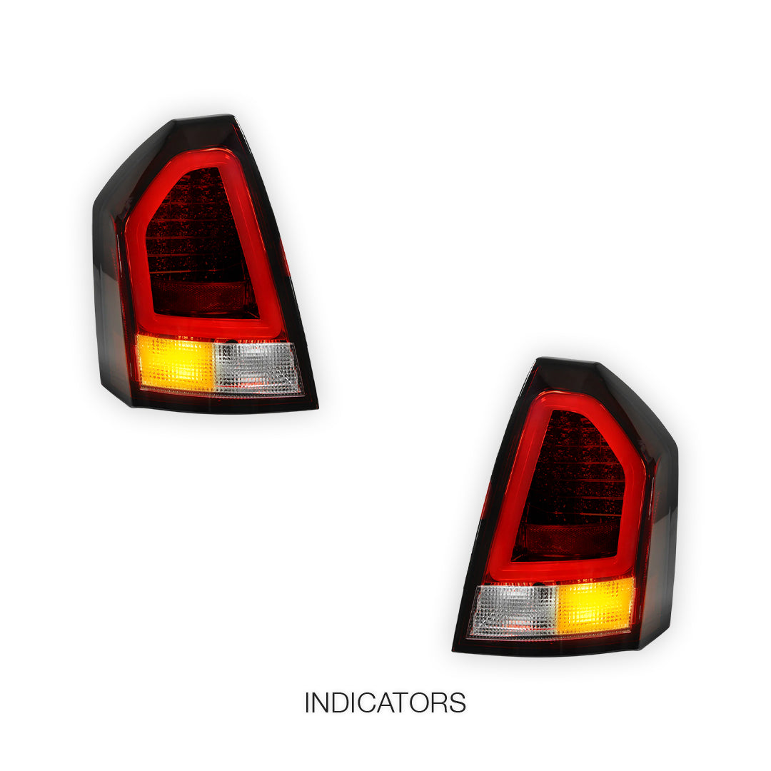 Chrysler 300 (2005 - 2008) 3D LED Tail Lights LH + RH