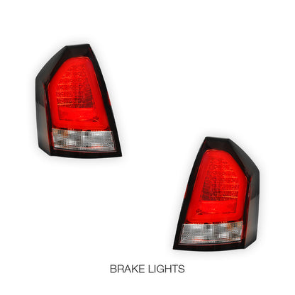 Chrysler 300 (2005 - 2008) 3D LED Tail Lights LH + RH