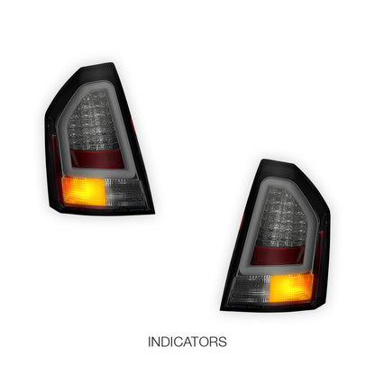 Chrysler 300 (2005 - 2008) 3D LED Tail Lights LH + RH