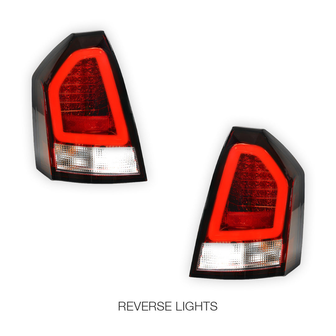 Chrysler 300C (2009 - 2012) 3D LED Tail Lights LH + RH