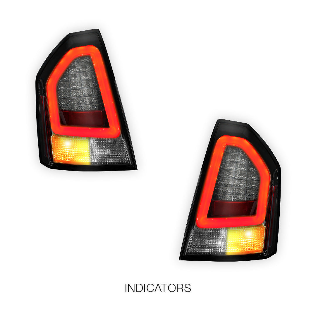 Chrysler 300 (2009 - 2012) 3D LED Tail Lights LH + RH