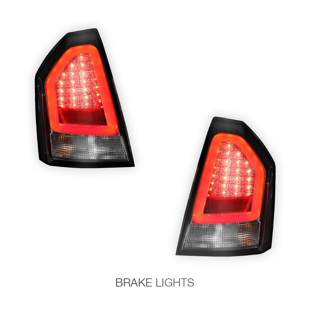 Chrysler 300 (2009 - 2012) 3D LED Tail Lights LH + RH